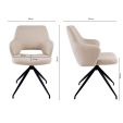 Kick dining chair Nora - Beige