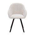 Kick swivel chair Olof - Champagne