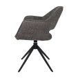 Kick swivel chair Owen - Dark Grey