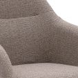 Kick swivel chair Ravi - Grey