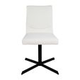 Kick swivel chair Sam Boucle - White