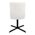 Kick swivel chair Sam Boucle - White