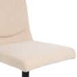 Kick swivel chair Sam Boucle - Beige