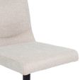 Kick swivel chair Sam Texture - Champagne