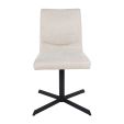 Kick swivel chair Sam Texture - Champagne
