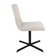 Kick swivel chair Sam Texture - Champagne