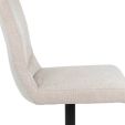 Kick swivel chair Sam Texture - Champagne