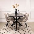 Kick dining chair Sem - Dark Grey