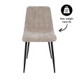 Kick dining chair Sem - Champagne
