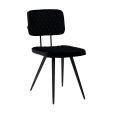 Kick dining chair Toby - Black