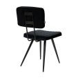 Kick dining chair Toby - Black