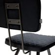 Kick dining chair Toby - Black