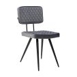 Kick dining chair Toby - Dark Grey