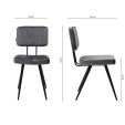 Kick dining chair Toby - Dark Grey