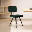 Kick dining chair Toby - Dark Green