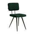 Kick dining chair Toby - Dark Green