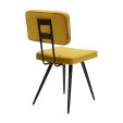 Kick dining chair Toby - Gold