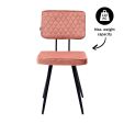 Kick dining chair Toby - Pink