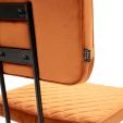 Kick dining chair Toby - Orange