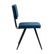 Kick dining chair Toby - Dark Blue