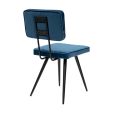 Kick dining chair Toby - Dark Blue