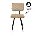 Kick dining chair Toby - Champagne