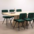 Kick dining chair Toby - Taupe