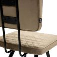 Kick dining chair Toby - Taupe