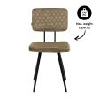 Kick dining chair Toby - Taupe