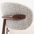 Kick dining chair Yuka - Taupe