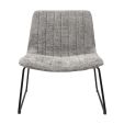 Kick armchair James - Grey