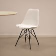 KICK LUUK Metal Bucket Chair - White