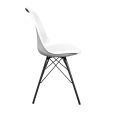 KICK LUUK Metal Bucket Chair - White