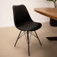 KICK LUUK Metal Bucket Chair - Black