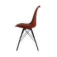 KICK LUUK Metal Bucket Chair - Red