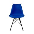 KICK LUUK Metal Bucket Chair - Dark Blue