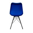 KICK LUUK Metal Bucket Chair - Dark Blue