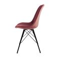 KICK Velvet Bucket Chair - Pink - Pink