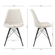 Kick Velvet Bucket Chair - Ivory - Ivory