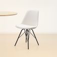 Kick Velvet Bucket Chair - Ivory - Ivory