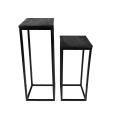 KICK ERIN Plant Stand Low - Black - Black