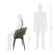KICK DEAN Dining Chair - Green