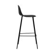 Kick Ciro Garden Bar Stool - Black