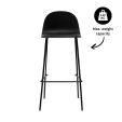 Kick Ciro Garden Bar Stool - Black