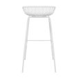 Kick Rio Garden Bar Stool - White