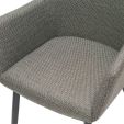 Kick garden chair Jada - Dark Grey