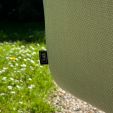 Kick garden chair Jolie - Ivory