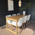 Kick garden chair Jonah - Ivory