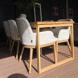 Kick garden chair Jonah - Ivory