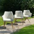 Kick garden chair Jonah - Ivory